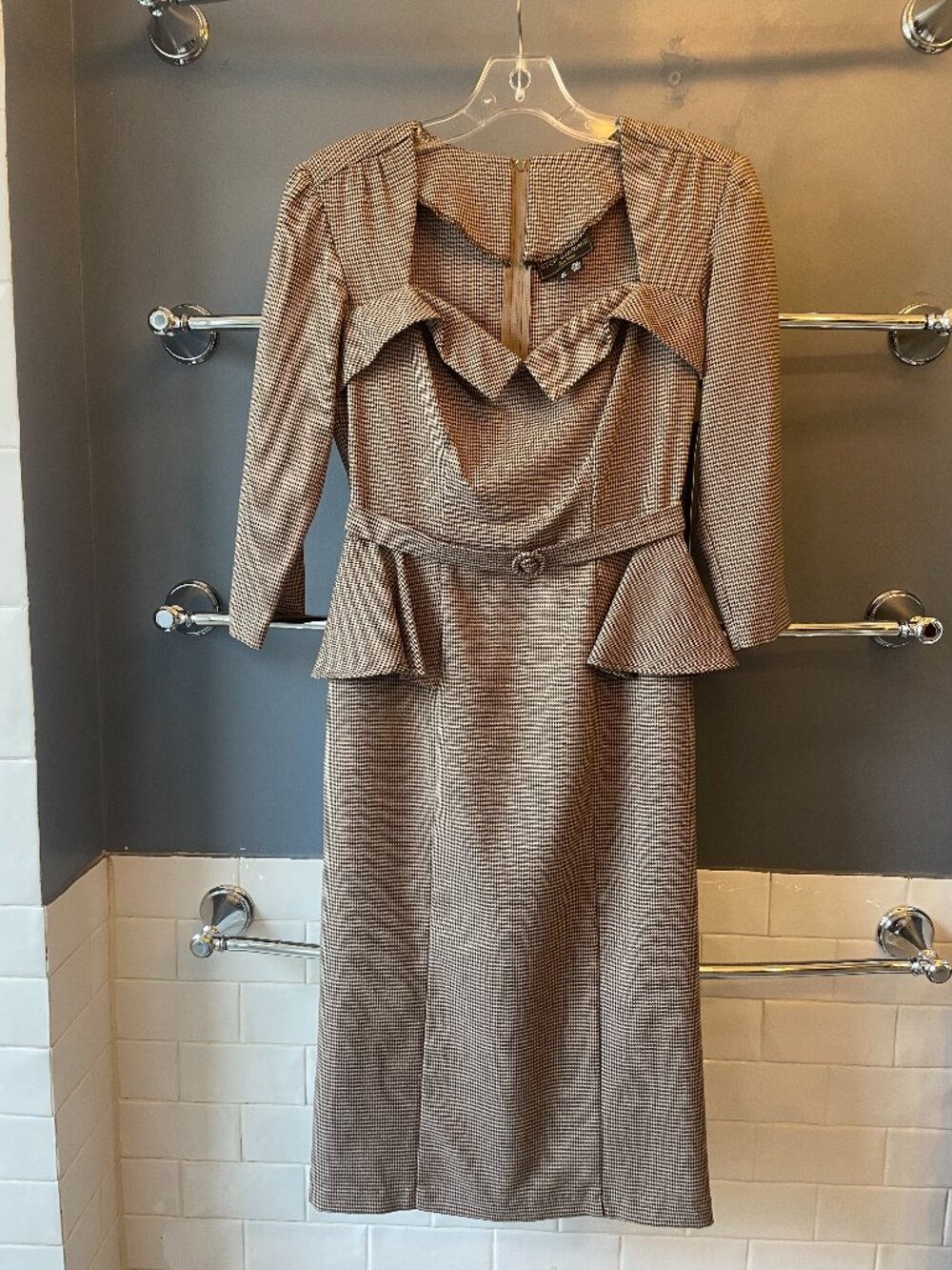 Stop Staring! by Alicia Estrada 1940s-style dress NWT